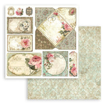 Load image into Gallery viewer, Stamperia - Double-Sided Paper Pad 8"X8" - 10/Pkg - Precious, 10 Designs/1 Each. All you need for scrapbooking! This package contains ten 8x8 inch sheets of double-sided paper, each in different designs. Acid free. Available at Embellish Away located in Bowmanville Ontario Canada.
