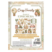 Load image into Gallery viewer, Stamperia - Ephemera - Cozy Family. Available at Embellish Away located in Bowmanville Ontario Canada.
