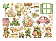 Load image into Gallery viewer, Stamperia - Ephemera - Cozy Family. Available at Embellish Away located in Bowmanville Ontario Canada.
