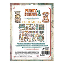 Cargar imagen en el visor de la galería, Stamperia - Ephemera - Furry Friends 2. Available at Embellish Away located in Bowmanville Ontario Canada.

