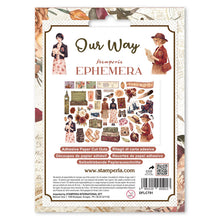 Load image into Gallery viewer, Stamperia - Ephemera - Our Way. Available at Embellish Away located in Bowmanville Ontario Canada.
