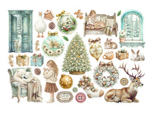 將圖片載入圖庫檢視器 Stamperia - Ephemera - White Christmas. Available at Embellish Away located in Bowmanville Ontario Canada.
