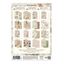 Cargar imagen en el visor de la galería, Stamperia - Junk Journal Backgrounds + Stickers + Cut Outs - Flowers and Poems. Available at Embellish Away located in Bowmanville Ontario Canada.
