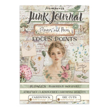 Load image into Gallery viewer, Stamperia - Junk Journal Focus Points - Flowers and Poems - TEMPORARY PRE ORDER
