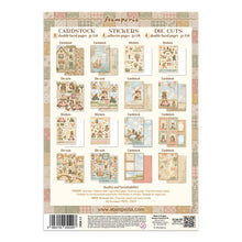 Load image into Gallery viewer, Stamperia - Junk Journal Stickers Cut-outs And Backgrounds - Cozy Family. Available at Embellish Away located in Bowmanville Ontario Canada.
