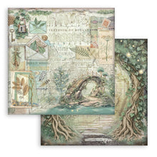 Charger l'image dans la galerie, Stamperia - 8X8 Paper Pad - Herbarium Silvae. 10 sheets. Available at Embellish Away located in Bowmanville Ontario Canada.
