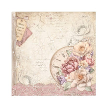 Cargar imagen en el visor de la galería, Stamperia - Polyester Fabric 12"X12" - 4/Pkg - Romance Forever. This fabric can be sewn by hand or machine, or used with craft glue. It can be washed by hand in cold water. Ready to use on greeting cards, mixed media, altered art and more. Available at Embellish Away located in Bowmanville Ontario Canada.
