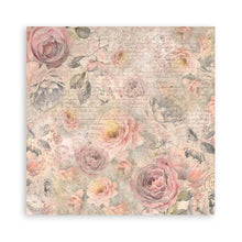 Charger l'image dans la galerie, Stamperia - Polyester Fabric 12"X12" - 4/Pkg - Shabby Rose. This fabric can be sewn by hand or machine, or used with craft glue. It can be washed by hand in cold water. Ready to use on greeting cards, mixed media, altered art and more. Available at Embellish Away located in Bowmanville Ontario Canada.
