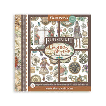 Load image into Gallery viewer, Stamperia - Rub-on Kit - Gardens of Time. Available at Embellish Away located in Bowmanville Ontario Canada.
