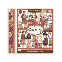 Load image into Gallery viewer, Stamperia - Rub-on Kit - Our Way. Available at Embellish Away located in Bowmanville Ontario Canada.
