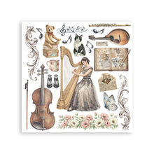 Cargar imagen en el visor de la galería, Stamperia - Rub-on Kit - Symphony. Available at Embellish Away located in Bowmanville Ontario Canada.
