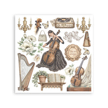 Cargar imagen en el visor de la galería, Stamperia - Rub-on Kit - Symphony. Available at Embellish Away located in Bowmanville Ontario Canada.
