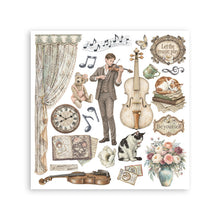Cargar imagen en el visor de la galería, Stamperia - Rub-on Kit - Symphony. Available at Embellish Away located in Bowmanville Ontario Canada.
