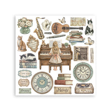 Cargar imagen en el visor de la galería, Stamperia - Rub-on Kit - Symphony. Available at Embellish Away located in Bowmanville Ontario Canada.
