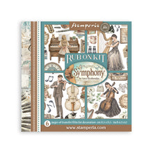 Cargar imagen en el visor de la galería, Stamperia - Rub-on Kit - Symphony. Available at Embellish Away located in Bowmanville Ontario Canada.
