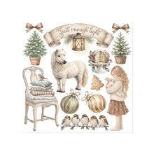 將圖片載入圖庫檢視器 Stamperia - Rub-on Kit - White Christmas. Available at Embellish Away located in Bowmanville Ontario Canada.

