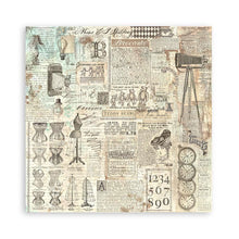 Load image into Gallery viewer, Stamperia - Double-Sided Paper Pad 8"X8" - 22/Pkg - Brocante Antiques. All you need for scrapbooking! This package contains 22 sheets of 8x8 single-sided cardstock. Available in a variety of designs, each sold separately. Acid Free.
