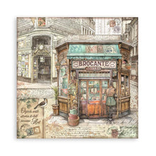 Load image into Gallery viewer, Stamperia - Double-Sided Paper Pad 8"X8" - 22/Pkg - Brocante Antiques. All you need for scrapbooking! This package contains 22 sheets of 8x8 single-sided cardstock. Available in a variety of designs, each sold separately. Acid Free.
