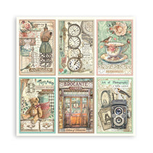 Load image into Gallery viewer, Stamperia - Double-Sided Paper Pad 8"X8" - 22/Pkg - Brocante Antiques. All you need for scrapbooking! This package contains 22 sheets of 8x8 single-sided cardstock. Available in a variety of designs, each sold separately. Acid Free.

