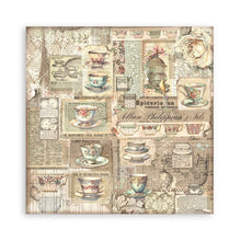 Load image into Gallery viewer, Stamperia - Double-Sided Paper Pad 8"X8" - 22/Pkg - Brocante Antiques. All you need for scrapbooking! This package contains 22 sheets of 8x8 single-sided cardstock. Available in a variety of designs, each sold separately. Acid Free.
