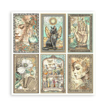 Charger l'image dans la galerie, Stamperia - Single-Sided Paper Pad 8"X8" - 22/Pkg - Fortune. All you need for scrapbooking! This package contains twenty-two 8x8 inch sheets of single-sided paper, each in different designs. Acid free. Available at Embellish Away located in Bowmanville Ontario Canada.
