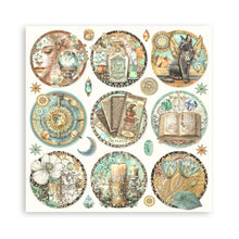 Charger l'image dans la galerie, Stamperia - Single-Sided Paper Pad 8"X8" - 22/Pkg - Fortune. All you need for scrapbooking! This package contains twenty-two 8x8 inch sheets of single-sided paper, each in different designs. Acid free. Available at Embellish Away located in Bowmanville Ontario Canada.

