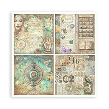 Charger l'image dans la galerie, Stamperia - Single-Sided Paper Pad 8"X8" - 22/Pkg - Fortune. All you need for scrapbooking! This package contains twenty-two 8x8 inch sheets of single-sided paper, each in different designs. Acid free. Available at Embellish Away located in Bowmanville Ontario Canada.
