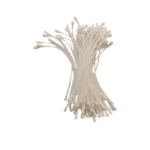 Cargar imagen en el visor de la galería, Stamperia - Stamens - 8cm - White (100pc). Available at Embellish Away located in Bowmanville Ontario Canada.
