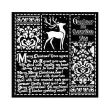 Charger l'image dans la galerie, Stamperia - Stencil 7"X7" - Christmas Letters. Stencils are perfect for using on mixed media, card making, scrapbooking, textile art and so much more. Use them together or on their own. Available at Embellish Away located in Bowmanville Ontario Canada.
