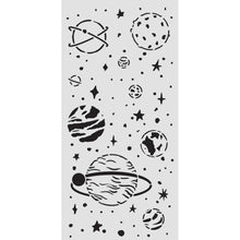 Load image into Gallery viewer, Stamperia - Thick Stencil - A New Beginning -  Planetary. Available at Embellish Away located in Bowmanville Ontario Canada.
