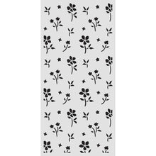 Cargar imagen en el visor de la galería, Stamperia - Thick Stencil - Family - Small Flower Pattern. Size: 12 cm x 25 cm. Available at Embellish Away located in Bowmanville Ontario Canada.
