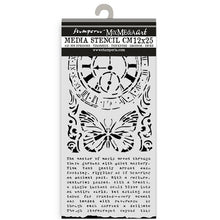 將圖片載入圖庫檢視器 Stamperia - Thick Stencil - Gardens of Time - Clock and Butterfly. Available at Embellish Away located in Bowmanville Ontario Canada.
