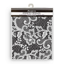 Charger l'image dans la galerie, Stamperia - Thick Stencil - Quiet Days - Floral Lace. Available at Embellish Away located in Bowmanville Ontario Canada.
