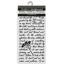 將圖片載入圖庫檢視器 Stamperia - Thick Stencil - Quiet Days - Manuscript. Available at Embellish Away located in Bowmanville Ontario Canada.
