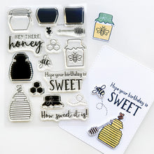 Charger l'image dans la galerie, Catherine Pooler - Stamp &amp; Die Set - Sweet as Honey. Available at Embellish Away located in Bowmanville Ontario Canada. Example by Catherine Pooler.
