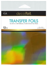 Load image into Gallery viewer, Therm-O Web - Deco Foil Transfer Sheets - Royal Carriage. 12 Sheets included. Available at Embellish Away located in Bowmanville Ontario Canada.
