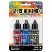 Charger l'image dans la galerie, Tim Holtz - Alcohol Ink .5oz - 3/Pkg - Select from Drop Down. The alcohol inks by Ranger are dye based, multi-surface inks. They are acid free, permanent, quick drying and transparent. Available at Embellish Away located in Bowmanville Ontario. Expedition - Brick/Yonder/Wilderness
