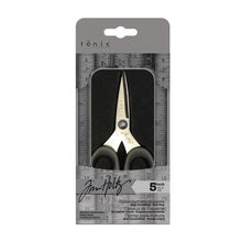 Charger l'image dans la galerie, Tim Holtz - Haberdashery Scissors - 5". TONIC STUDIOS. Available at Embellish away located in Bowmanville Ontario Canada.
