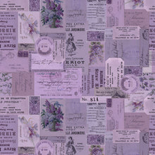 Load image into Gallery viewer, Tim Holtz - Idea-Ology - 12X12 Palette Collection - Purple. Includes 12 double-sided sheets. At Embellish Away in Bowmanville Ontario Canada.

