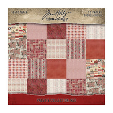 將圖片載入圖庫檢視器 Tim Holtz - Idea-Ology - 12X12 Palette Collection - Red. Includes 12 double-sided sheets. At Embellish Away in Bowmanville Ontario Canada.
