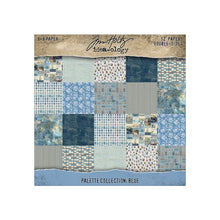 Charger l'image dans la galerie, Tim Holtz - Idea-Ology - 8X8 Palette Collection - Blue. Includes 12 double-sided sheets. At Embellish Away in Bowmanville Ontario Canada.
