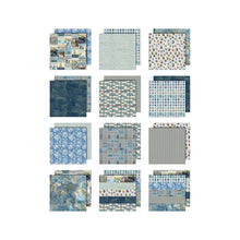 Charger l'image dans la galerie, Tim Holtz - Idea-Ology - 8X8 Palette Collection - Blue. Includes 12 double-sided sheets. At Embellish Away in Bowmanville Ontario Canada.
