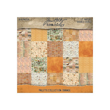 將圖片載入圖庫檢視器 Tim Holtz - Idea-Ology - 8X8 Palette Collection - Orange. Includes 12 double-sided sheets. At Embellish Away in Bowmanville Ontario Canada.
