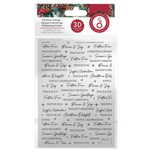將圖片載入圖庫檢視器 Tonic Studios - 3D Embossing Folder - Season's Greetings - Timeless Tidings. Tailored to suit the more traditional crafter, this collection is perfect for those who enjoy nostalgic imagery. Available at Embellish Away located in Bowmanville Ontario Canada.
