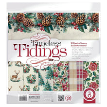 Load image into Gallery viewer, Tonic Studios - Art Pad 12"x12" - Timeless Tiding. 18 Sheets of luxury 200gsm cardstock. 2 each of 9 double sided designs, acid and lignin free. Available at Embellish Away located in Bowmanville Ontario Canada.
