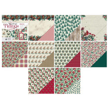 Load image into Gallery viewer, Tonic Studios - Art Pad 12"x12" - Timeless Tiding. 18 Sheets of luxury 200gsm cardstock. 2 each of 9 double sided designs, acid and lignin free. Available at Embellish Away located in Bowmanville Ontario Canada.
