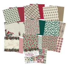 Load image into Gallery viewer, Tonic Studios - Art Pad 12"x12" - Timeless Tiding. 18 Sheets of luxury 200gsm cardstock. 2 each of 9 double sided designs, acid and lignin free. Available at Embellish Away located in Bowmanville Ontario Canada.
