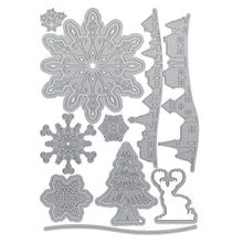 將圖片載入圖庫檢視器 Tonic Studios - Die Set - Winter's Veil. This collection is a must-have for winter cardmakers and paper crafters! Available at Embellish Away located in Bowmanville Ontario Canada.
