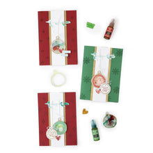 Load image into Gallery viewer, Vicki Boutin - Clear Stamps - 11/Pkg - Peppermint Kisses. Available at Embellish Away located in Bowmanville Ontario Canada. Example by brand ambassador.
