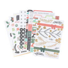 Cargar imagen en el visor de la galería, Vicki Boutin - Sticker Book - 296/Pkg - W/Gold Foil Accents - Peppermint Kisses. Available at Embellish Away located in Bowmanville Ontario Canada.
